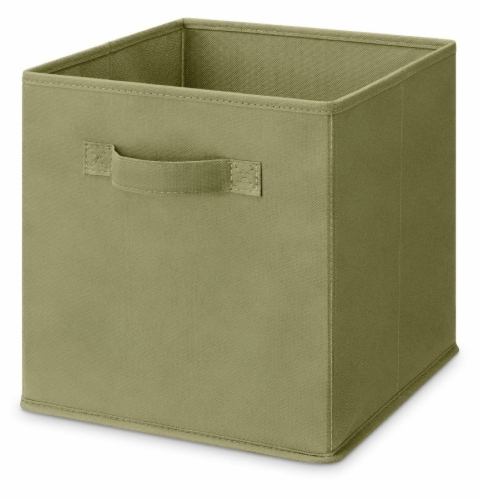 Everyday Living Fabric Drawer - Green Glow Perspective: front
