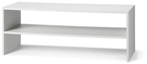Everyday Living Horizontal Clothes Organizer - White Perspective: front