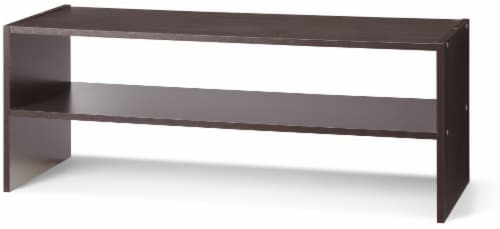 Everyday Living Horizontal Clothes Organizer - Espresso Perspective: front