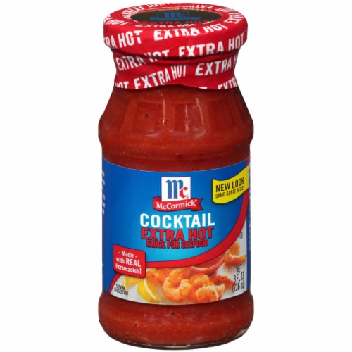 McCormick® Extra Hot Seafood Cocktail Sauce Perspective: front