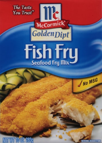 McCormick® Golden Dipt® Fish Fry Seafood Fry Mix Perspective: front