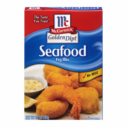 McCormick Golden Dipt Seafood Fry Mix Perspective: front