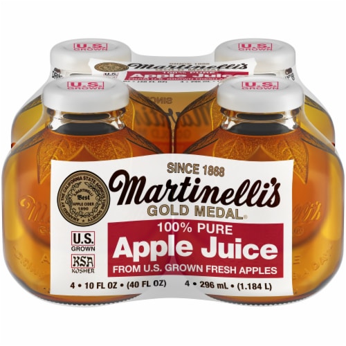Martinelli's Gold Medal Pure Apple Juice Perspective: front