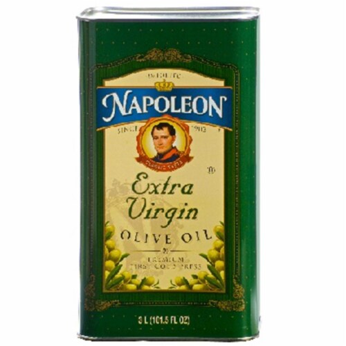 Napoleon Co. BG16092 Napoleon Co. Xtra Vrgin Olive Oil - 4x3 Ltr Perspective: front