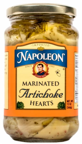 Napoleon Marinated Artichoke Hearts Perspective: front