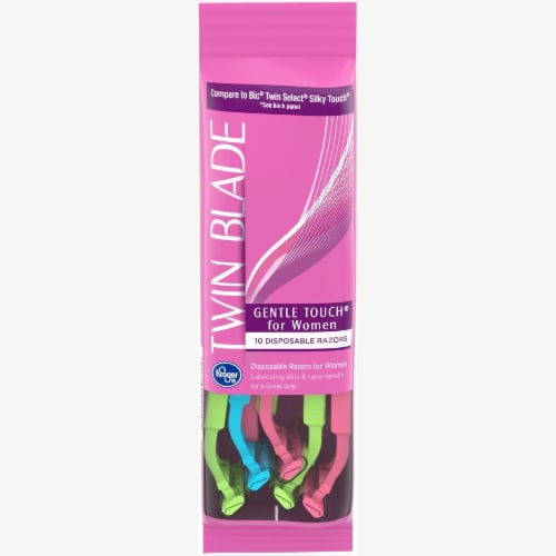 Kroger® Gentle Touch Women's Disposable Razors Perspective: front