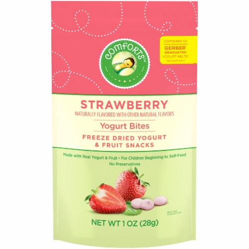 Comforts™ Strawberry Yogurt Bites Perspective: front