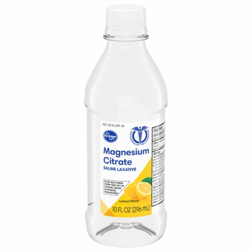 Kroger® Lemony Flavor Magnesium Citrate Saline Laxative Perspective: front