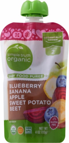 Simple Truth Organic® Beets Sweet Potato Apple Stage 2 Baby Food Puree