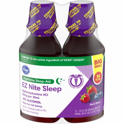 Kroger® EZ Nite Sleep Liquid BIG Deal! Perspective: front