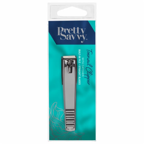 Pretty Savvy Toenail Clippers with Catcher, 1 ct - Kroger