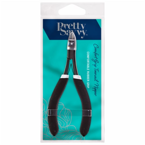 Pretty Savvy™ Comfort Grip Toenail Nipper Perspective: front