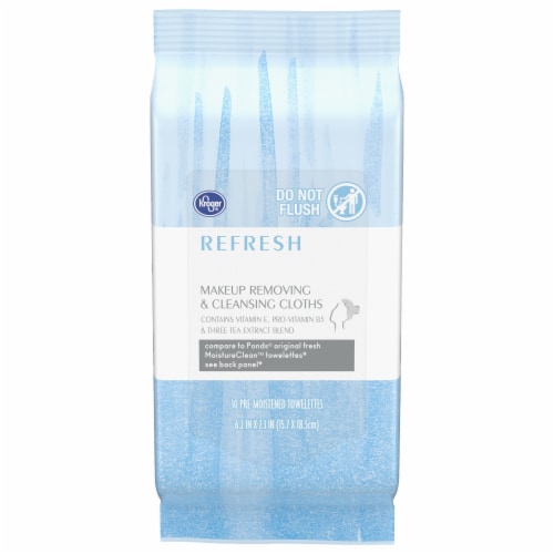 Kroger® Refresh Makeup Removing & Cleansing Cloths Perspective: front