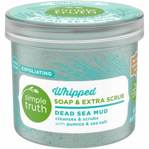 Simple Truth™ Dead Sea Mud Whipped Soap & Extra Scrub Perspective: front
