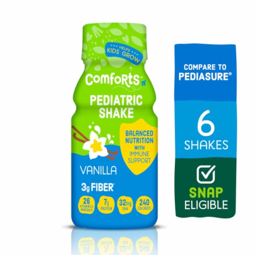 SuperMax  PEDIASURE VANILLA 6-PACK 8 OZ