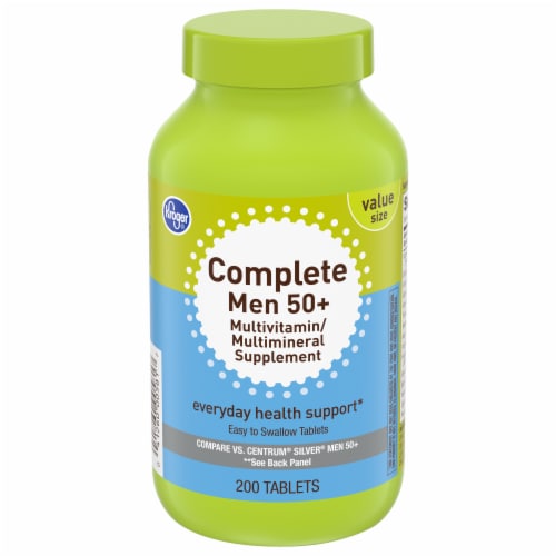 Kroger® Complete Ultimate Men's Multivitamin Perspective: front