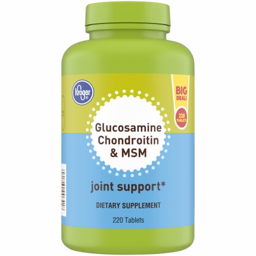 Kroger® Glucosamine Chondroitin MSM BIG Deal! Perspective: front