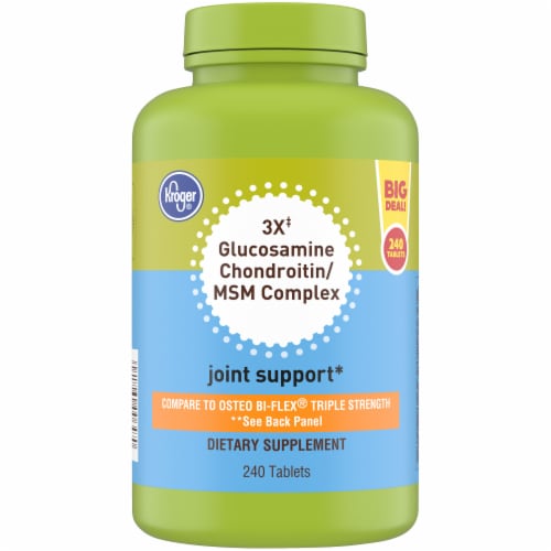Kroger® 3X Glucosamine Chondroitin BIG Deal! Perspective: front