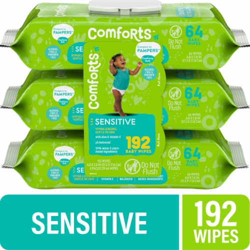 Huggies Simply Clean Fresh Scent Baby Wipes Flip-Top Packs, 3 pk / 64 ct -  Kroger