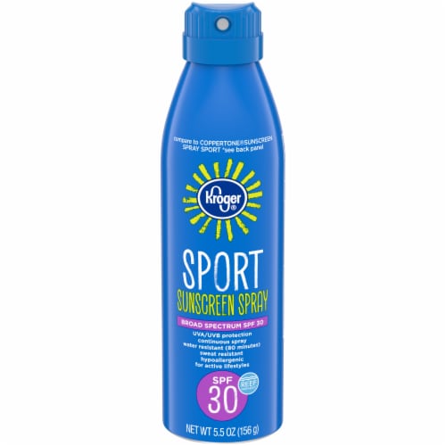 Kroger® Sport Sunscreen Spray SPF 30, 5.5 oz - Kroger