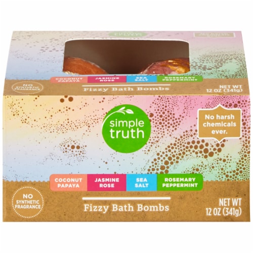 Simple Truth™ Fizzy Bath Bombs Perspective: front