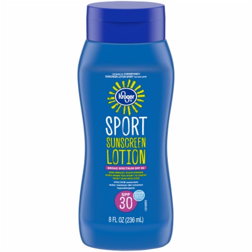 Kroger® Sport Sunscreen Lotion SPF 30 Perspective: front