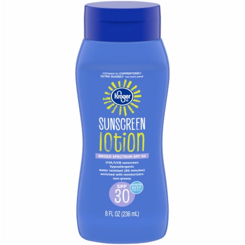 Kroger® Broad Spectrum SPF 30 Sunscreen Lotion Perspective: front