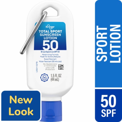 Kroger® Broad Spectrum Sport Sunscreen Lotion SPF 50 Perspective: front