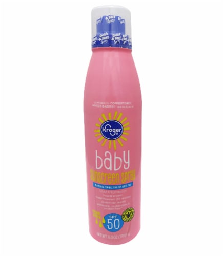 Kroger® Baby Broad Spectrum Spray Sunscreen SPF 50 Perspective: front