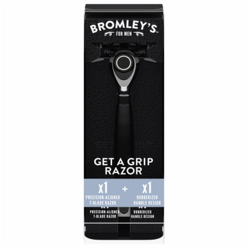 Bromley's™ for Men Get a Grip Razor Perspective: front
