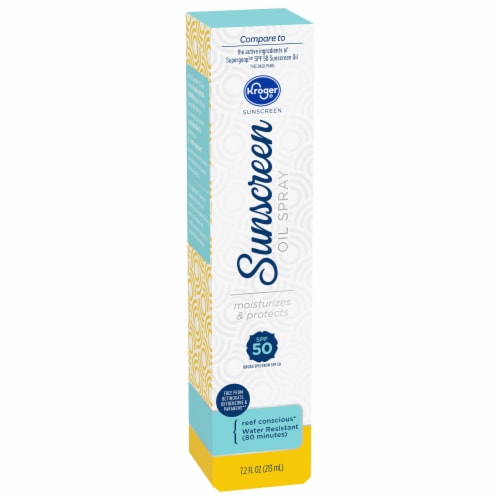 Kroger® Sunscreen Oil Spray SPF 50 Perspective: front