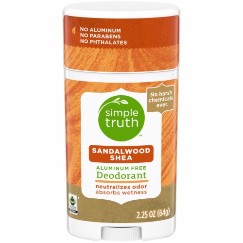 Simple Truth™ Sandalwood Shea Deodorant Stick Perspective: front