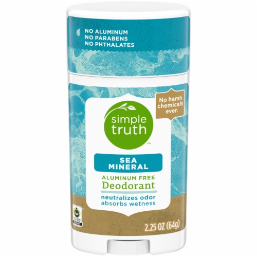 Simple Truth™ Sea Mineral Deodorant Stick Perspective: front