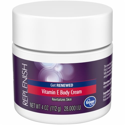 Kroger® Replenish Vitamin E Body Cream Perspective: front
