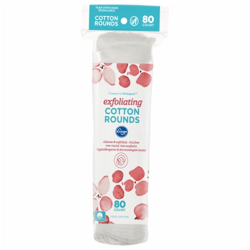 Kroger® Exfoliating Cotton Rounds Perspective: front