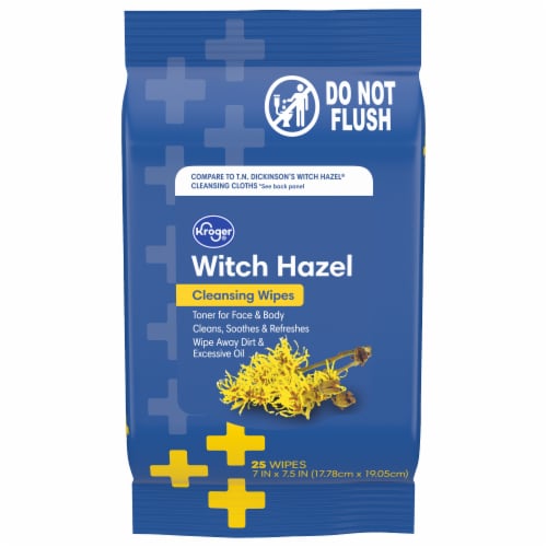 Kroger® Witch Hazel Cleansing Wipes Perspective: front