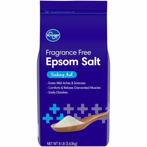 Kroger® Epsom Salt Soaking Aid Fragrence Free Perspective: front