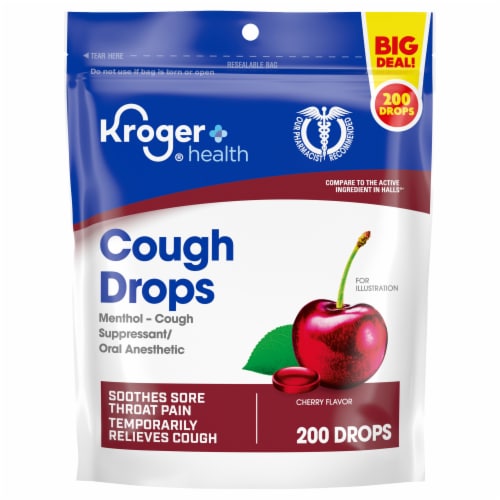 Kroger® Cherry Cough Drops Big Deal 200 Ct Food 4 Less