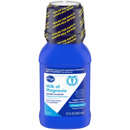 Kroger® Original Flavor Milk of Magnesia Saline Laxative Perspective: front