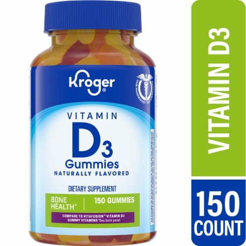 Kroger® Vitamin D3 Gummies Perspective: front