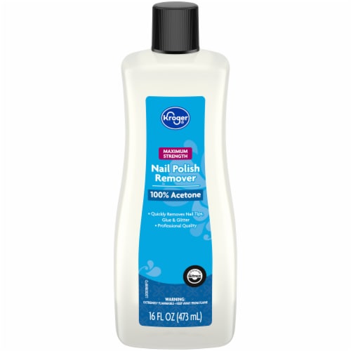 Kroger® Maximum Strength Nail Polish Remover Perspective: front