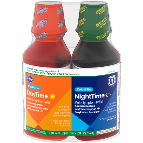 Kroger Day/Night Multipurpose Relief Twin Pack Perspective: front