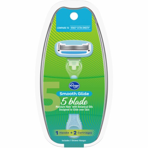 Kroger® Women's 5 Blade Razor Perspective: front