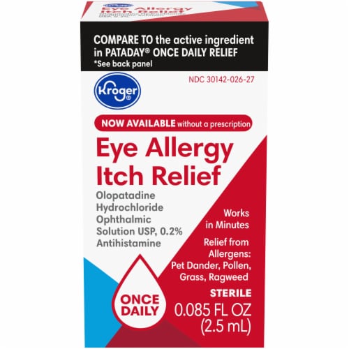 Kroger® Eye Allergy Itch Relief Perspective: front