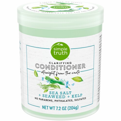 Simple Truth® Beauty Crate Sea Salt Seaweed & Kelp Clarifying Conditioner Perspective: front
