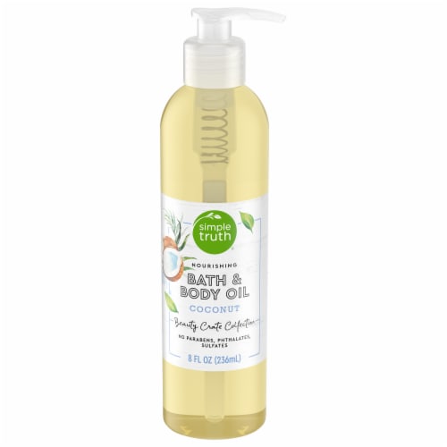 Simple Truth® Beauty Crate Coconut Body Oil Perspective: front