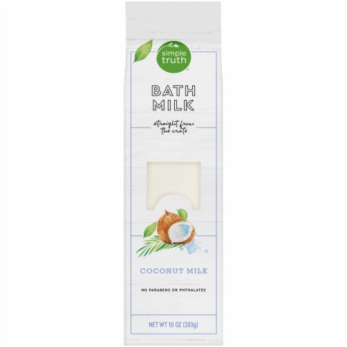 Simple Truth® Beauty Crate Coconut Milk Bath Milk Perspective: front