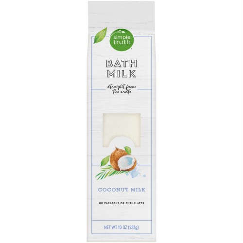 Simple Truth® Beauty Crate Coconut Milk Bath Milk Perspective: front