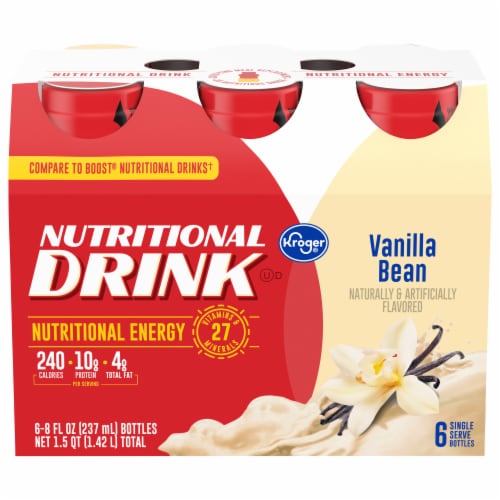 Iconic® Vanilla Bean Flavor Ready To Drink Protein Shake, 4 bottles / 11.5  fl oz - King Soopers