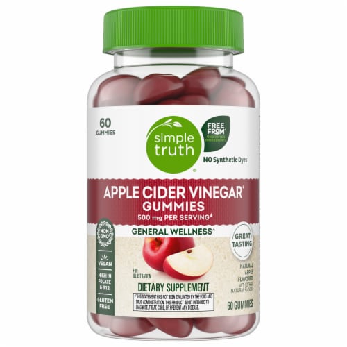 Simple Truth® Apple Cider Vinegar Gummy Perspective: front